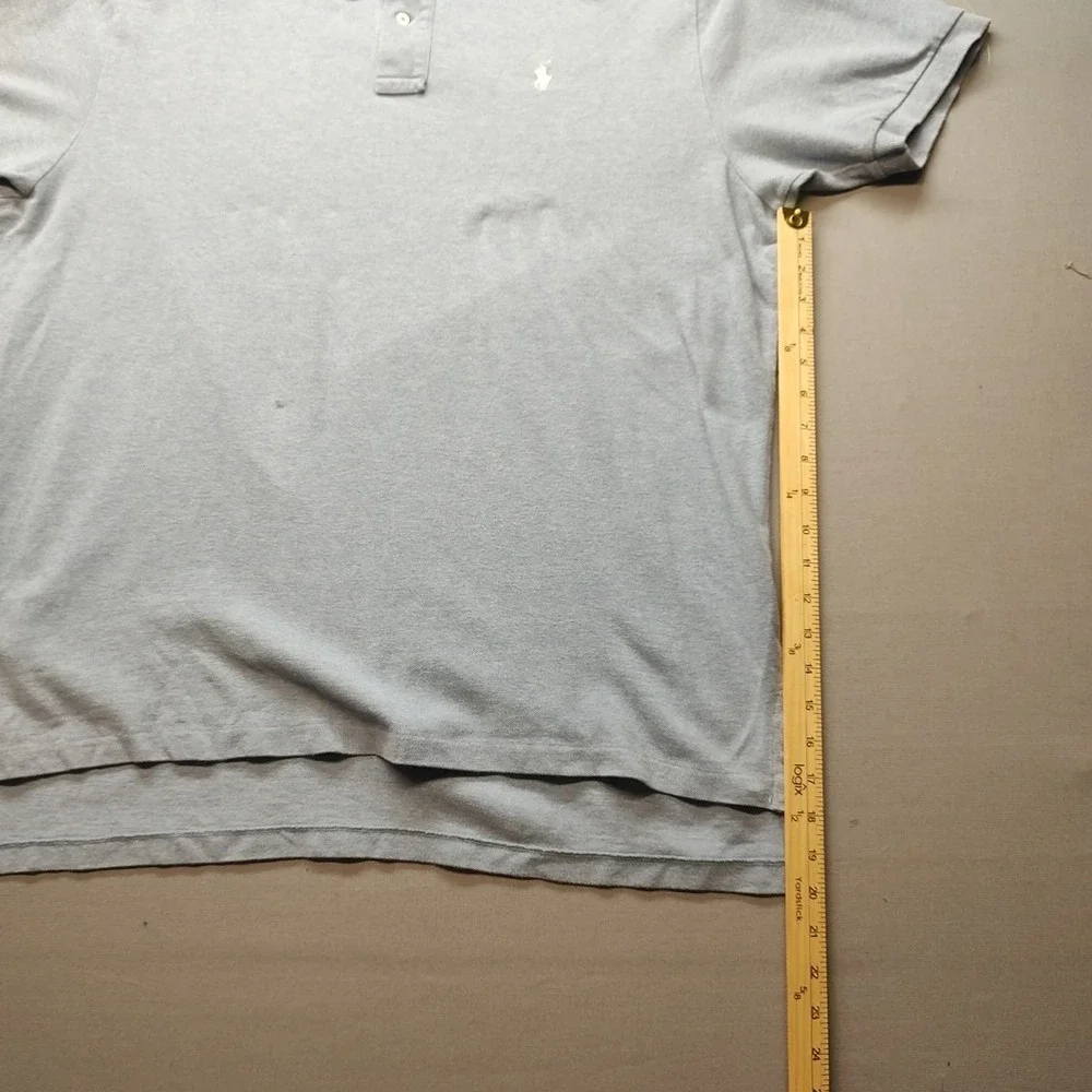 MePolo  Ralph Lauren Shirt XXL Blue Short Sleeve Pullover‎ 100% Cotton